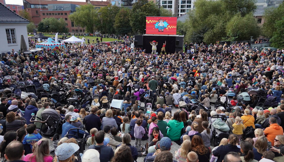 Brannvernuka markeres blant annet med åpen dag på brannstasjoner over hele landet. Bildet er fra Åpen dag i Oslo i 2023.