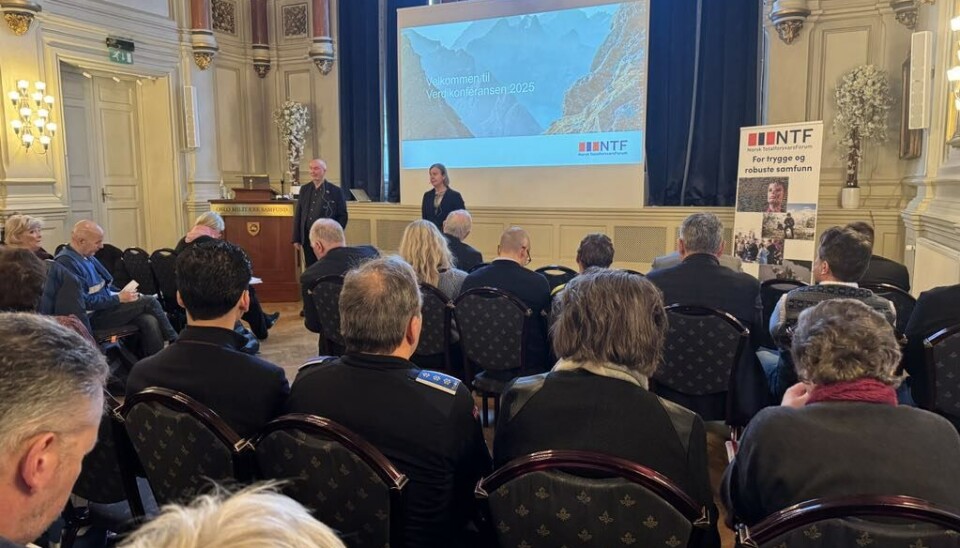 Direktør i DSB, Elisabeth Aarsæther holdt et innlegg under Verdikonferansen 2025.
