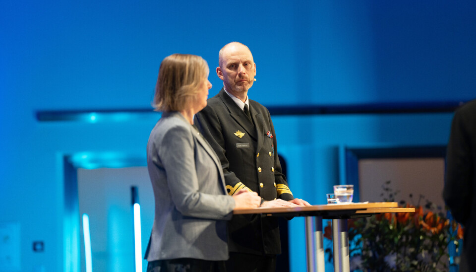 Hvordan skape trygghet i usikre tider var temaet for samtalen mellom Rune Andersen, sjef Forsvarets operative hovedkvarter (FOH) og Elisabeth S. Aarsæther, direktør DSB.