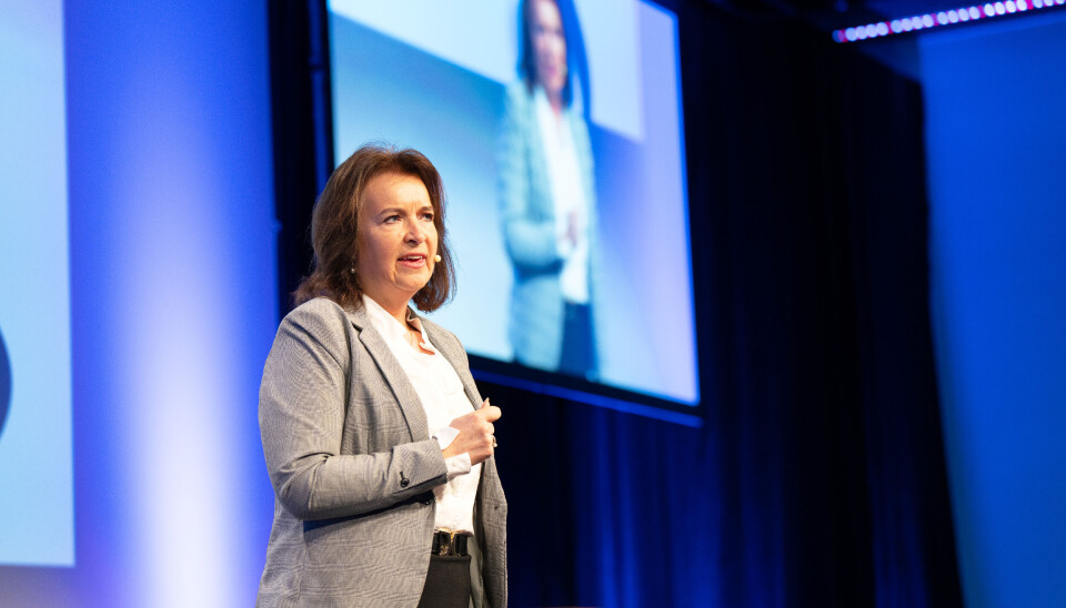Heidi Heggenes, departementsråd Justis- og beredskapsdepartementet under Samfunnssikkerhetskonferansen 2025.