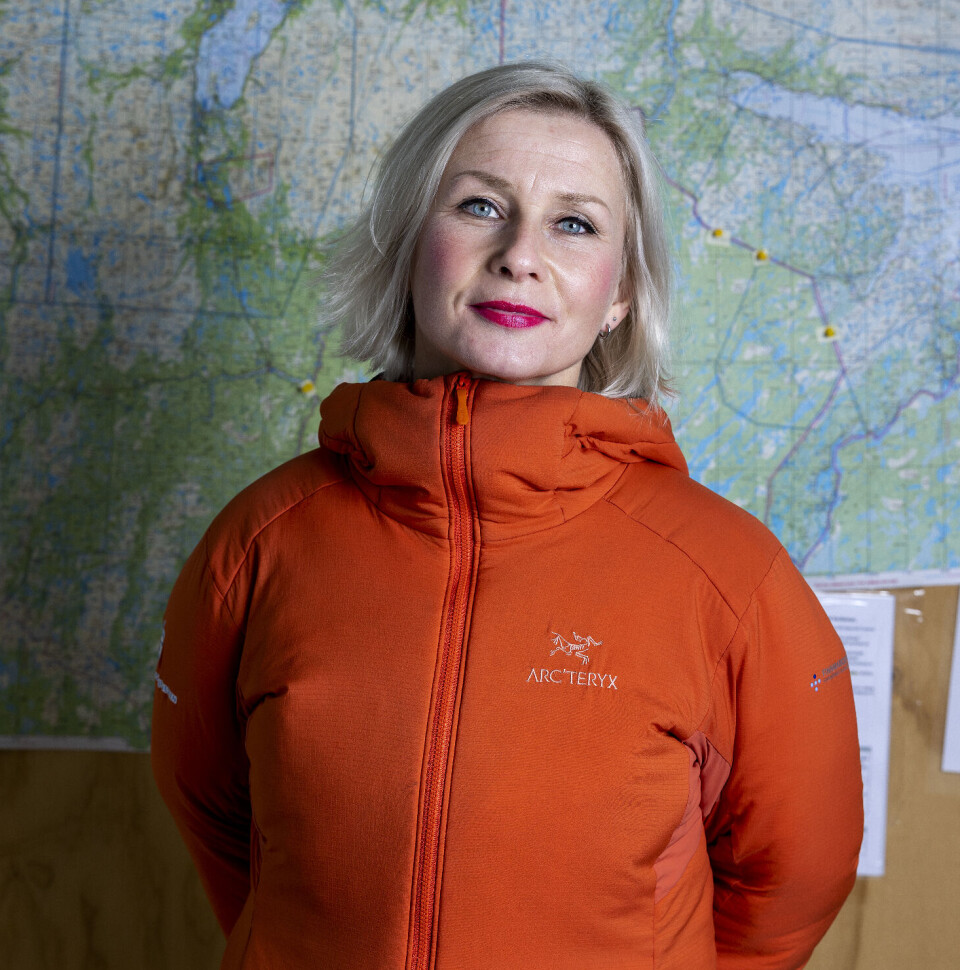 Hilde Wara, sjeflege i Stiftelsen Norsk Luftambulanse.