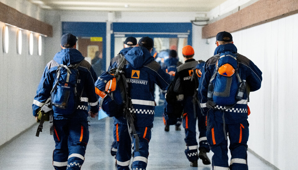 Sivilforsvarets roller og styrking har vunnet fram, selv om det nevnes både lengre øvingstid og raskere etablering. I tillegg er det bred politisk enighet om at det må utarbeides en plan for hvordan eksisterende infrastruktur kan benyttes som mulige tilfluktsrom. Bildene er tatt i forbindelse med Øvelse Oslo i 2023.
