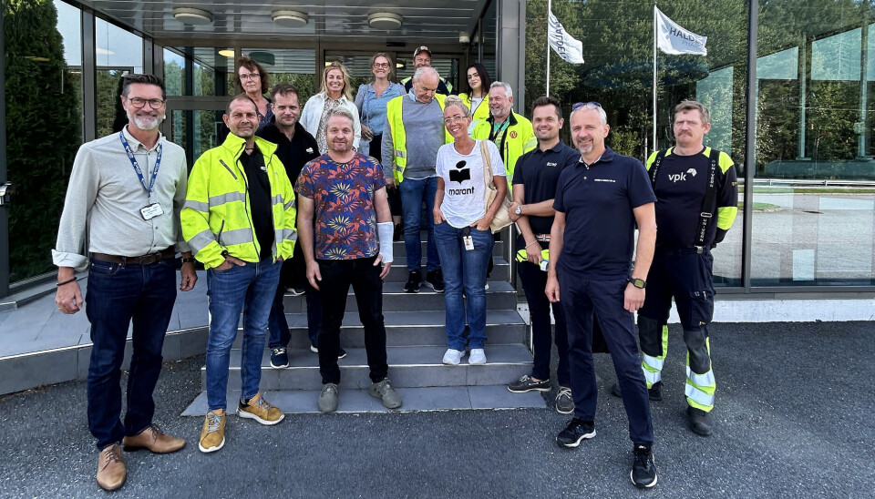 Onsdag 10. september var første gang nettverket Industrivernleder forum Søndre Østfold traff hverandre fysisk. Det var ekstra nyttig og hyggelig å treffe hverandre og snakke sammen, sier industrivernleder Erik Henriksen (til venstre) i Halden Pharma AS.